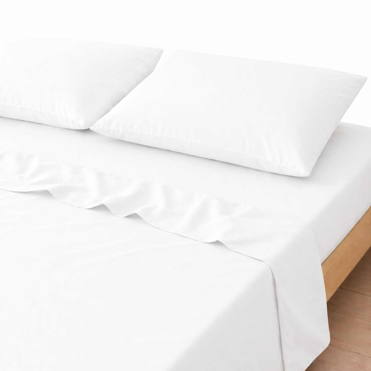 3-in-1 Bed Sheet Set 'White'
