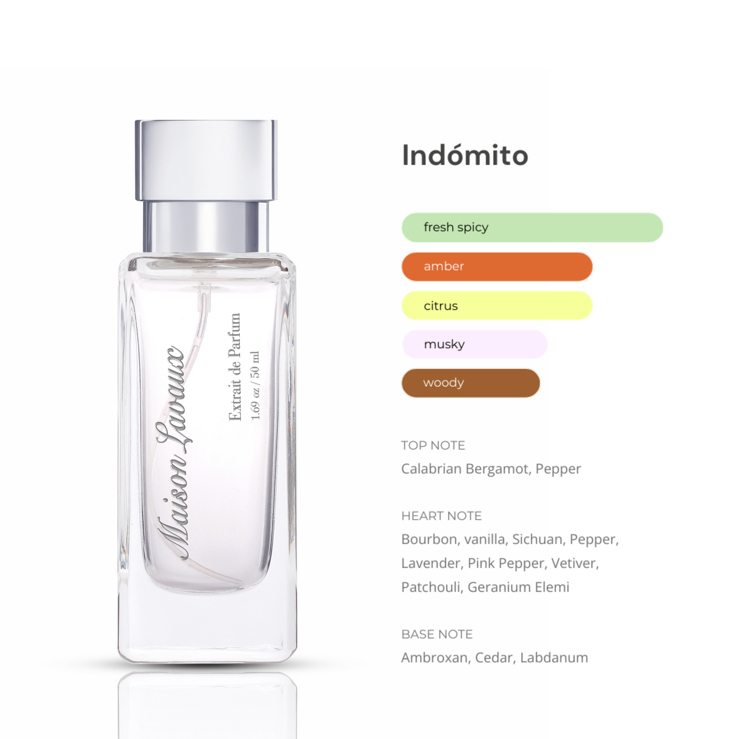 'Indómito' Extrait de Parfum