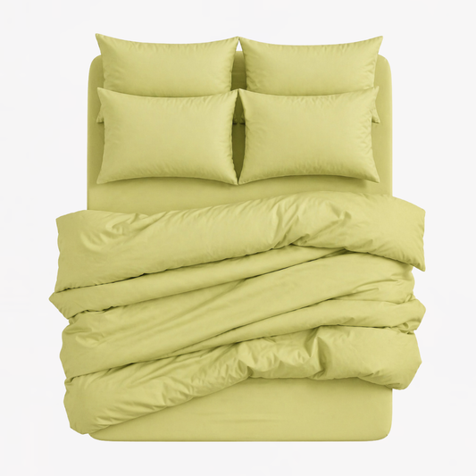 7-in-1 Bed Sheet Set 'Guac'