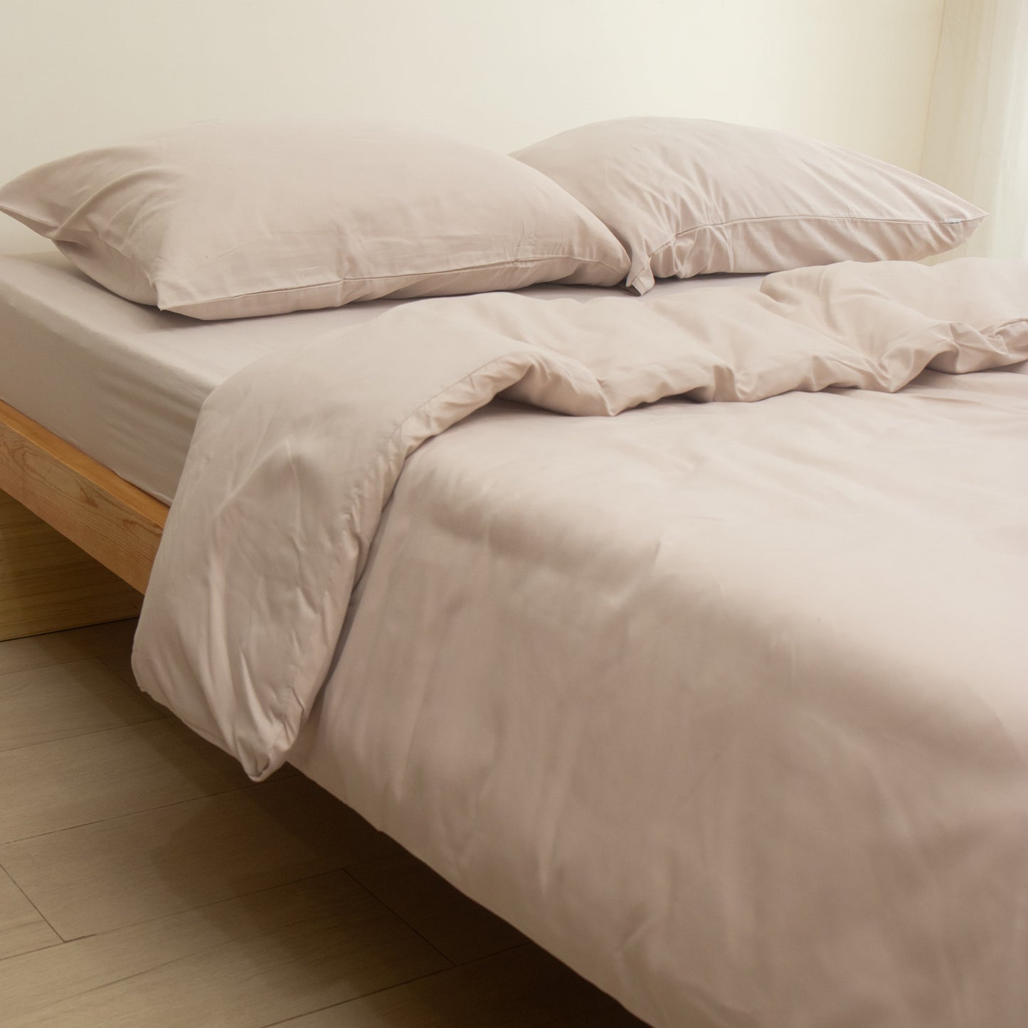 4-in-1 Bed Sheet Set 'Wheat'