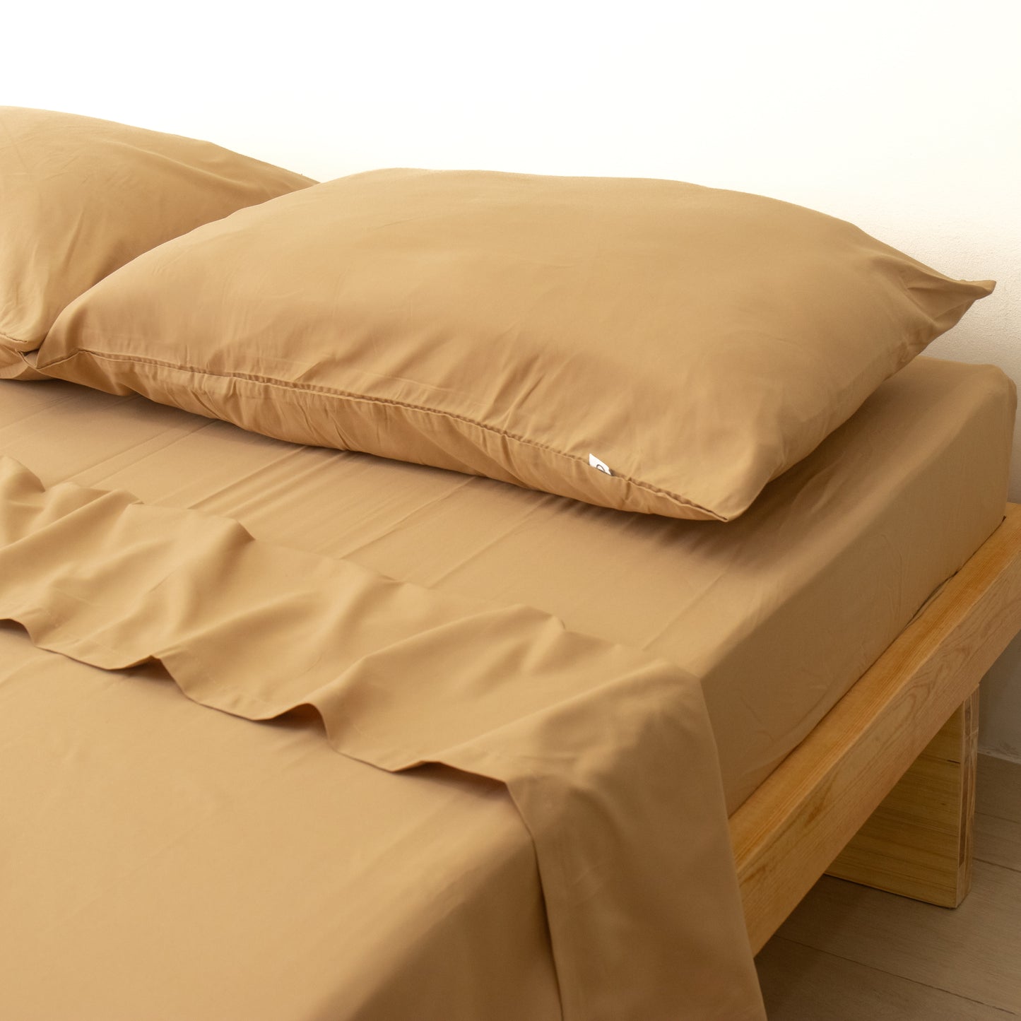 3-in-1 Bed Sheet Set 'Beige'