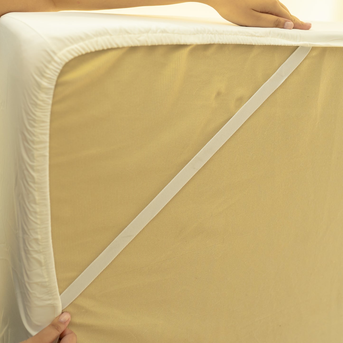 Fitted Sheet 'Oatmeal'