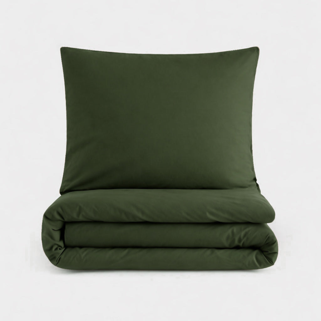 4-in-1 Bed Sheet Set 'Forest Green