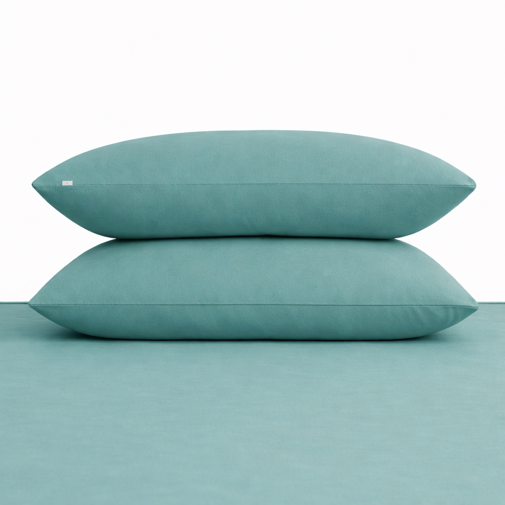 3-in-1 Bed Sheet Set 'Pine Green'
