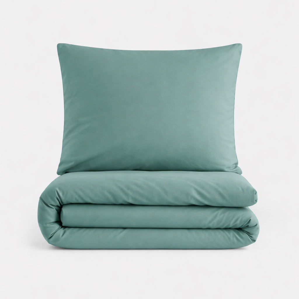 4-in-1 Bed Sheet Set 'Pine Green'