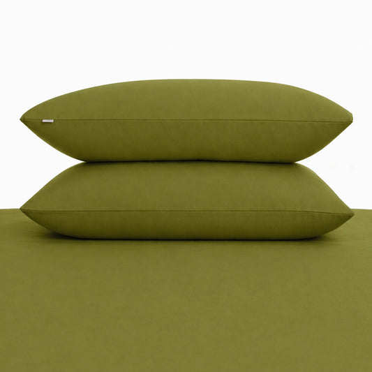 Pillowcase 'Olive Green'