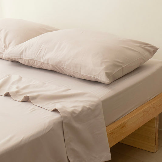 3-in-1 Bed Sheet Set 'Wheat'