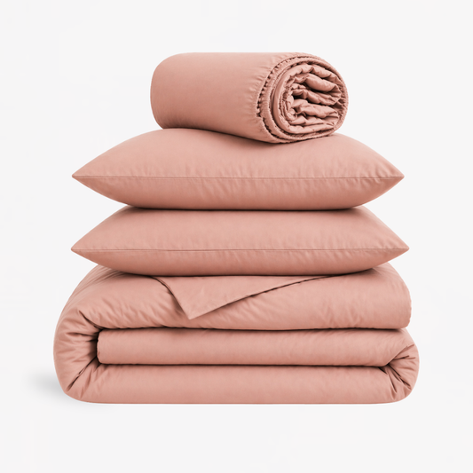 4-in-1 Bed Sheet Set 'Clay'