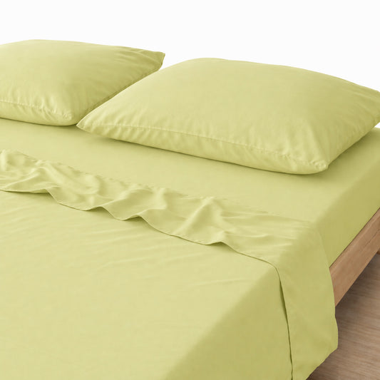 3-in-1 Bed Sheet Set 'Guac'