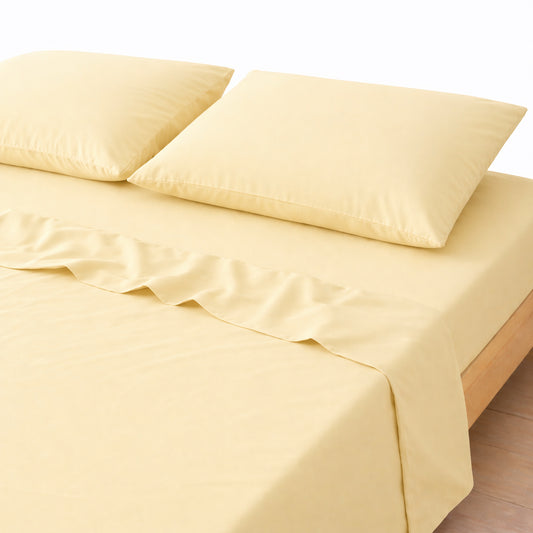 3-in-1 Bed Sheet Set 'Butter'