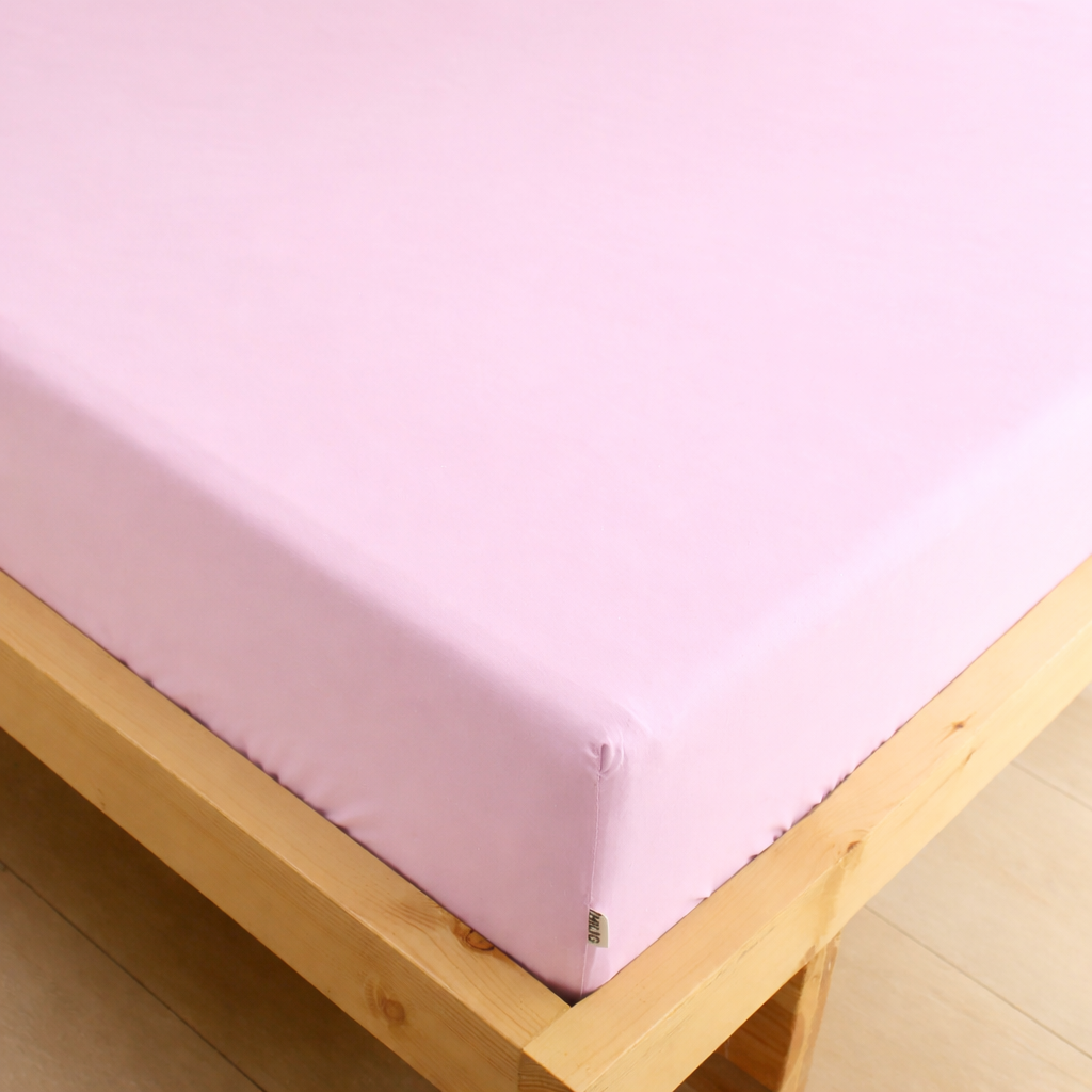 3-in-1 Bed Sheet Set 'Baby Pink'
