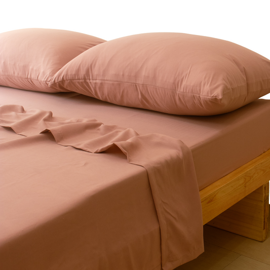 3-in-1 Bed Sheet Set 'Clay'