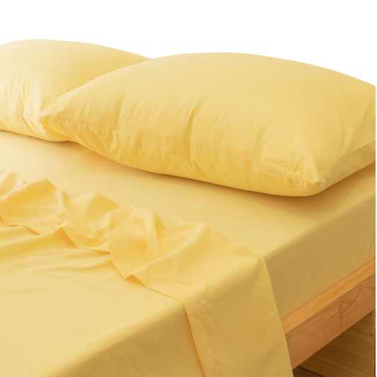 3-in-1 Bed Sheet Set 'Butter'